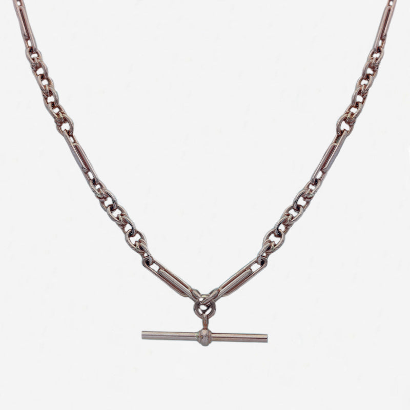 9ct Rose Gold Albert Chain - Secondhand