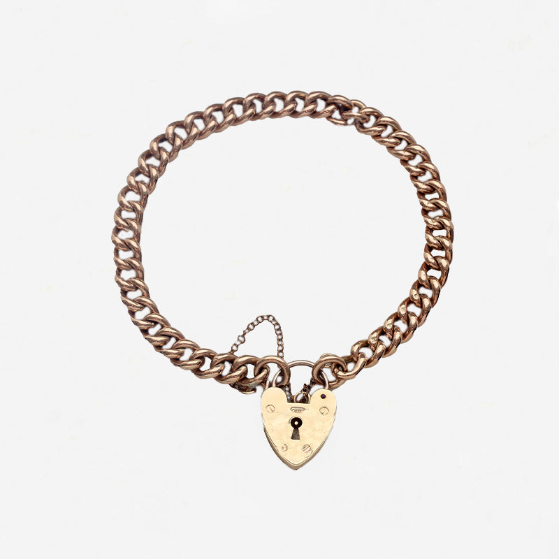 9ct Gold Charm Bracelet - Secondhand