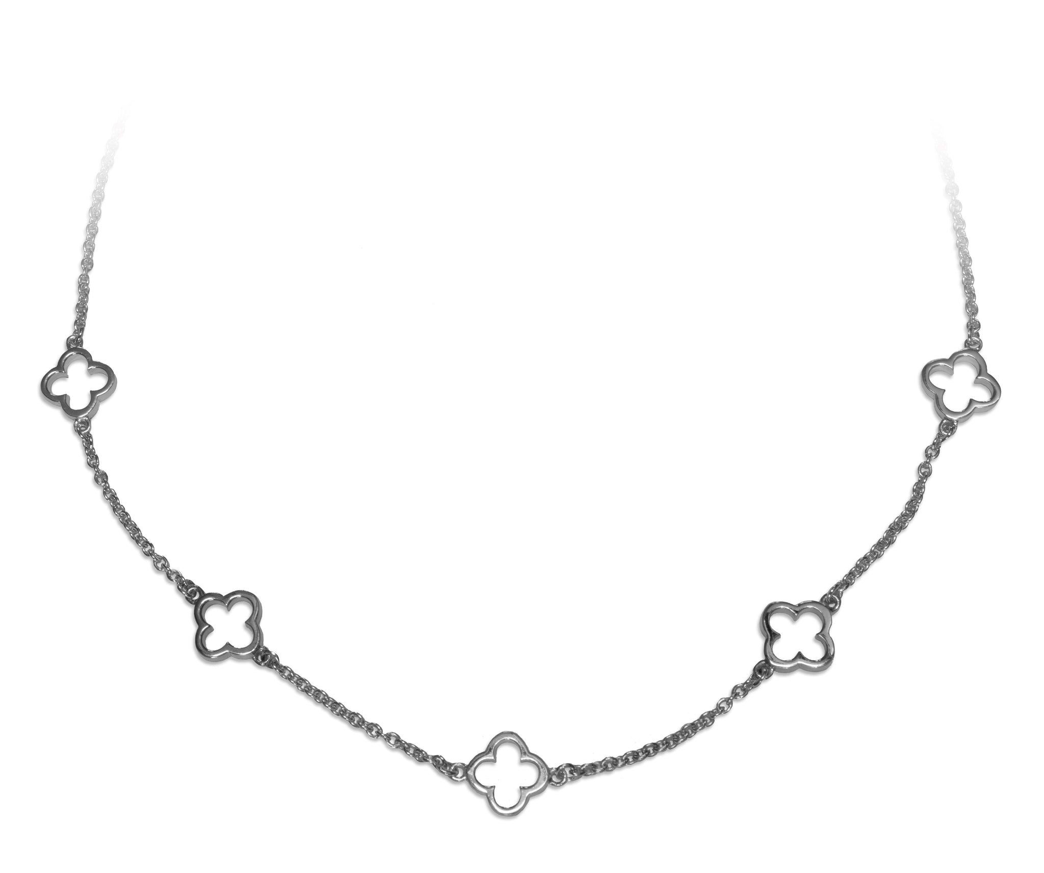 Silver Manhattan Necklace