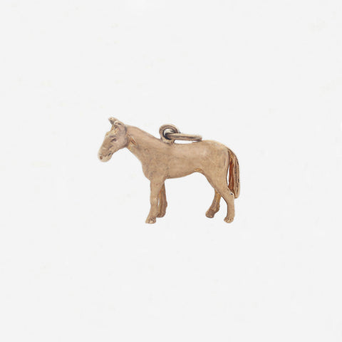 9ct Gold Horse Charm - Secondhand