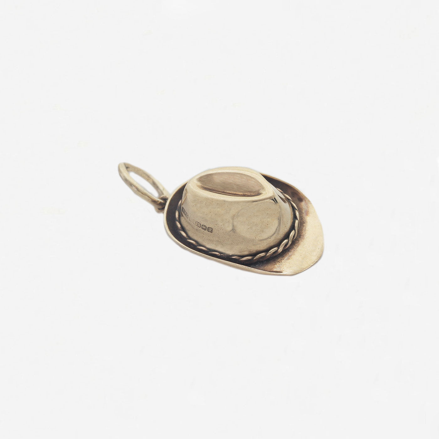 9ct Trilby Hat Charm - Secondhand