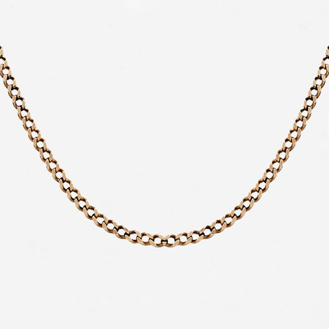 9ct Gold Filed Curb Link Chain - Secondhand