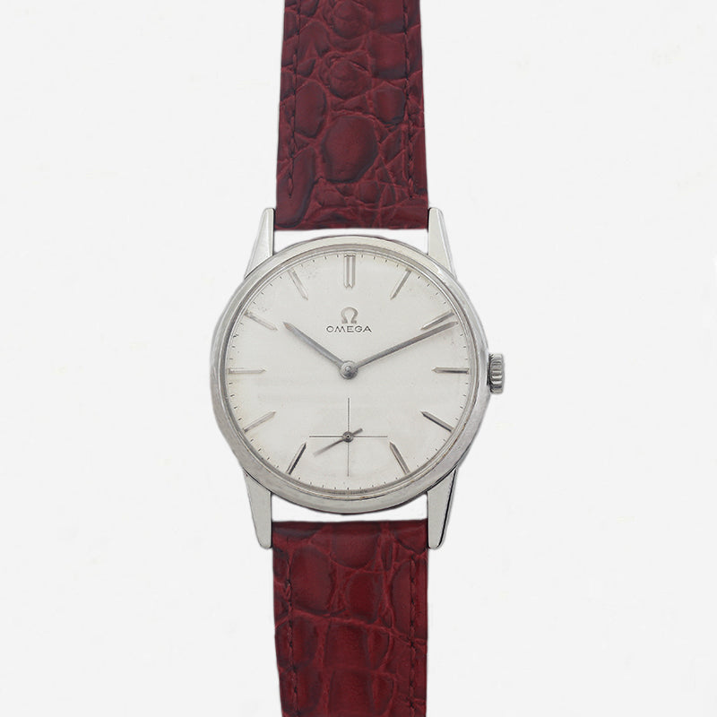 Omega Steel Watch Linen Dial 1964 - Secondhand