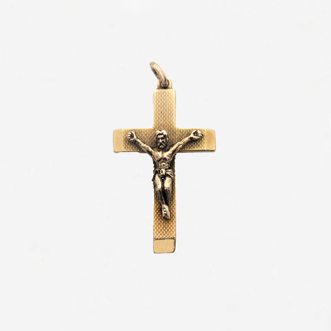 9ct Gold Crucifix - Secondhand