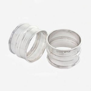 Pair of Silver Napkin Rings - Secondhand