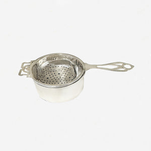 Silver Tea Strainer & Base Birmingham 1931 - Secondhand