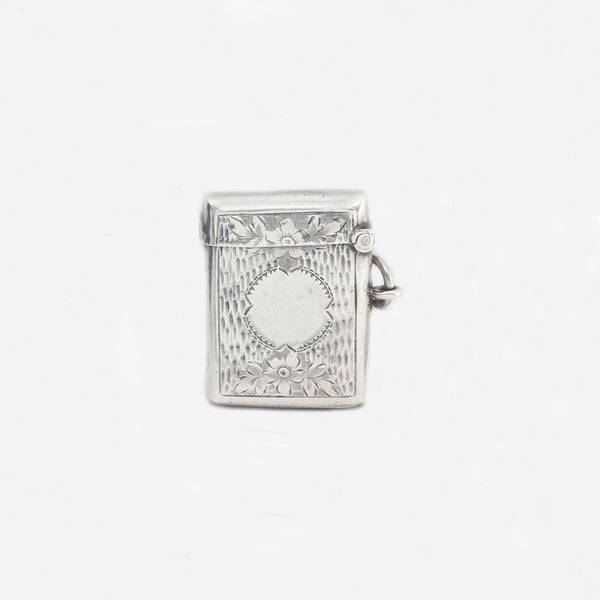 Edwardian Silver Vesta Case - Secondhand