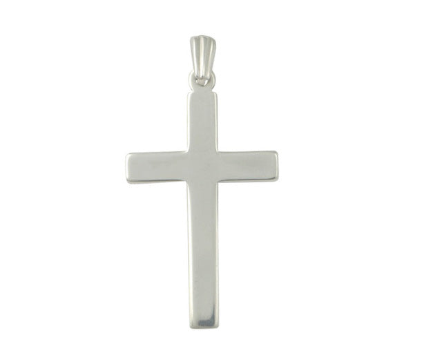 Silver Cross 30 x 19mm