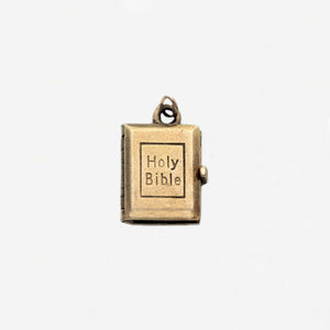 9ct Gold Holy Bible Charm - Secondhand