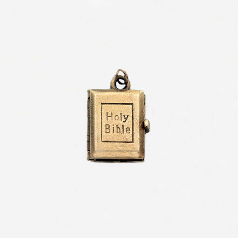 9ct Gold Holy Bible Charm - Secondhand