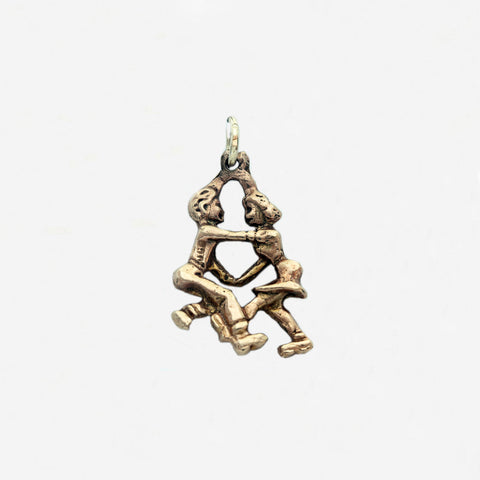 9ct Gold Couple Dancing Charm - Secondhand