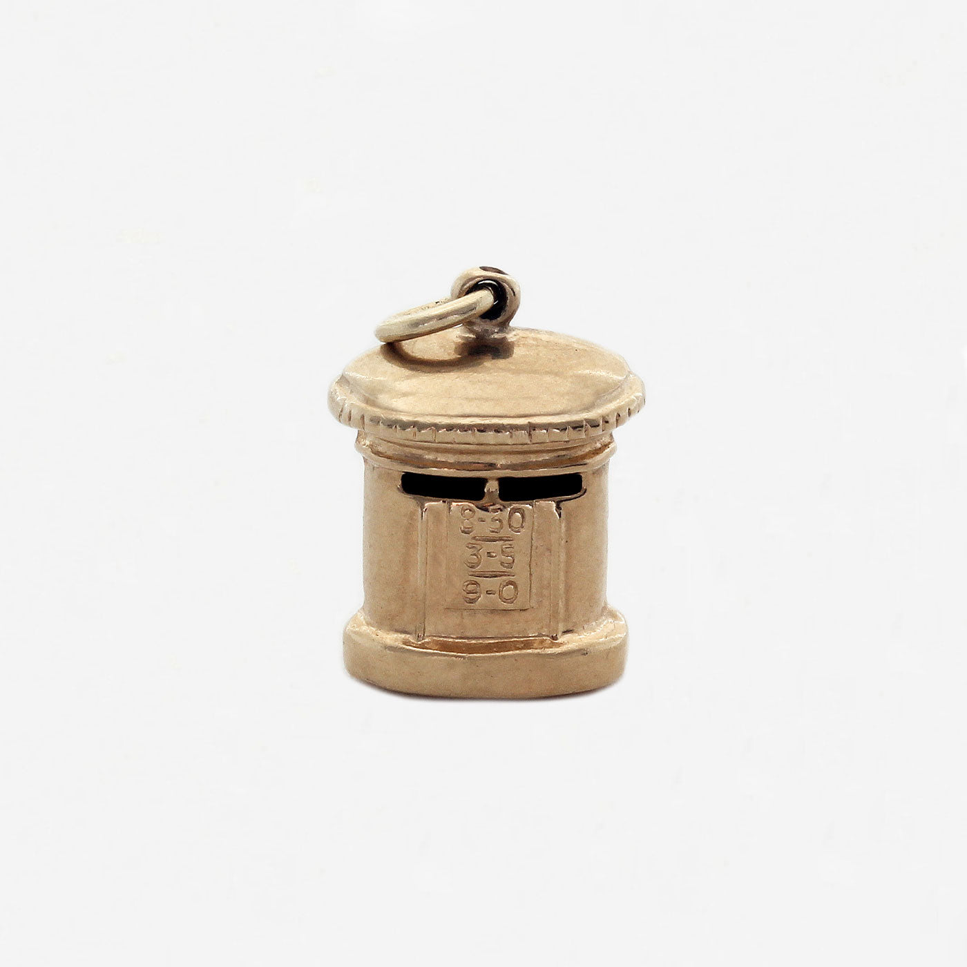 9ct Gold Post Box Charm - Secondhand