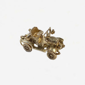 9ct Gold Large Classic Car Charm - Secondhand